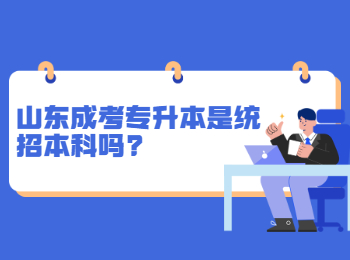 山東成考專升本是統(tǒng)招本科嗎?